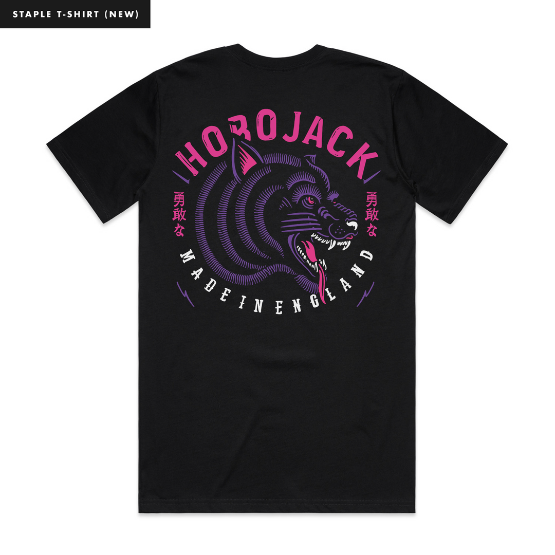 THE WOLF - BLACK T-SHIRT - NEW STAPLE