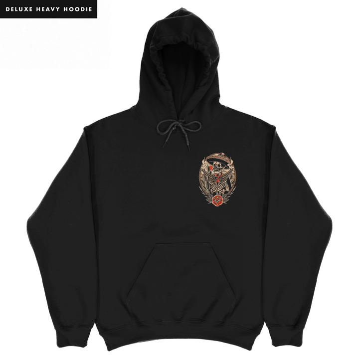 DEATHSPERADO - HEAVY HOODIE - BLACK
