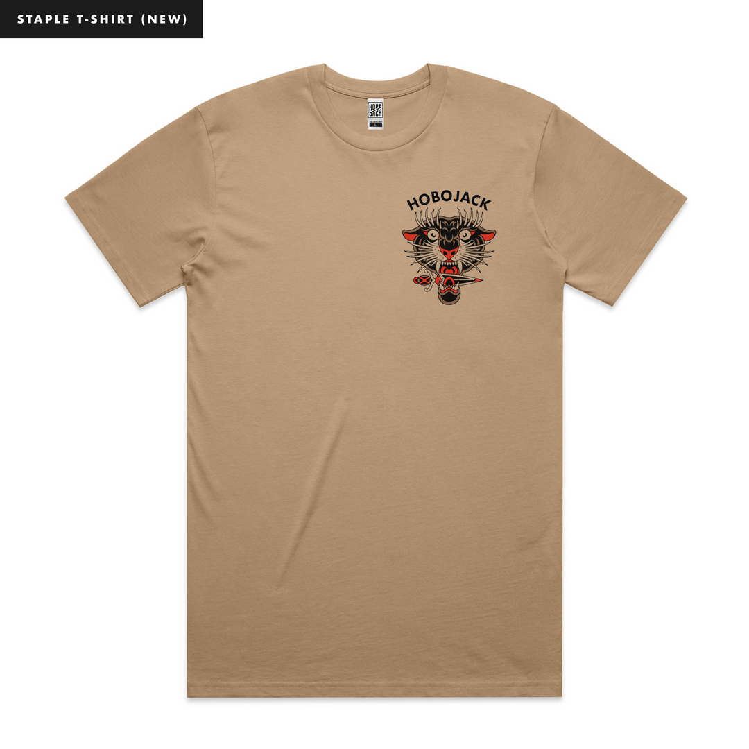 SHADOWS EDGE - KHAKI POCKET T-SHIRT - NEW STAPLE