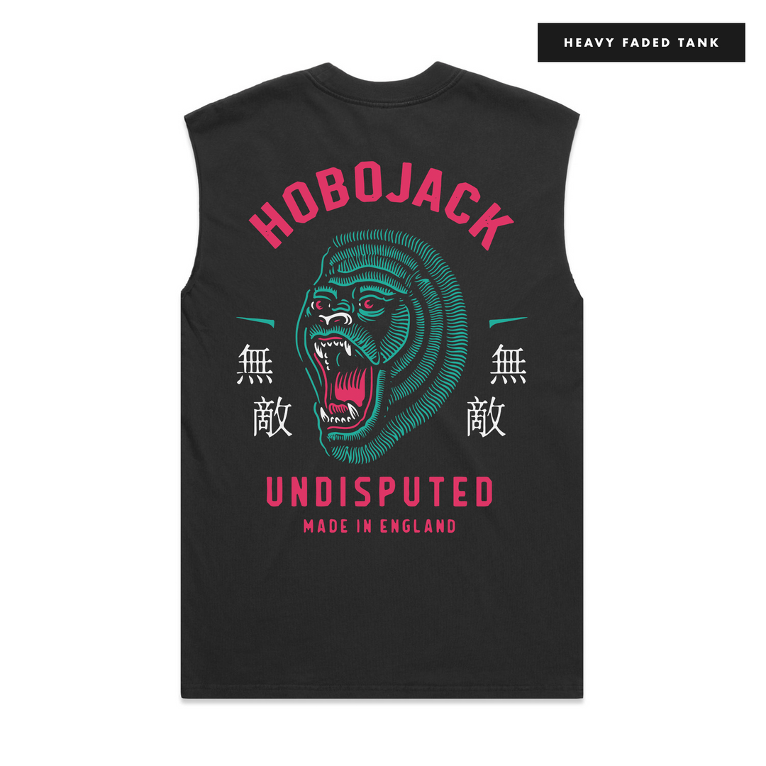 UNDISPUTED GORILLA - TANK - FADED BLACK - DELUXE HEAVY