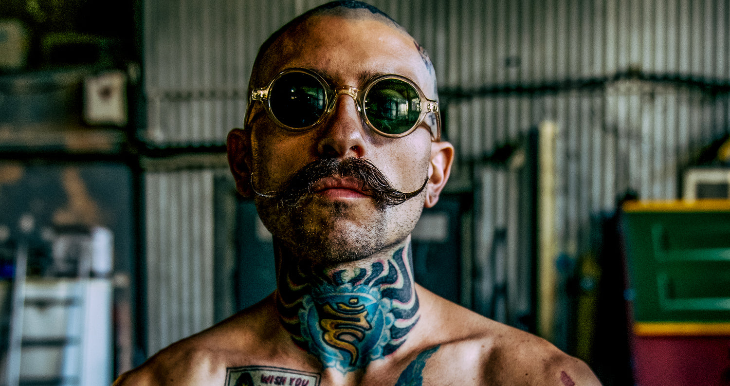 INTERVIEW WITH BARBER & MODEL LOU CHRISTOU
