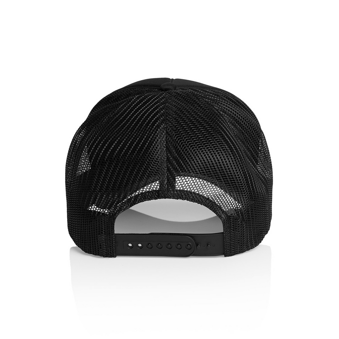 BAND LOGO FOAM TRUCKER - BLACK