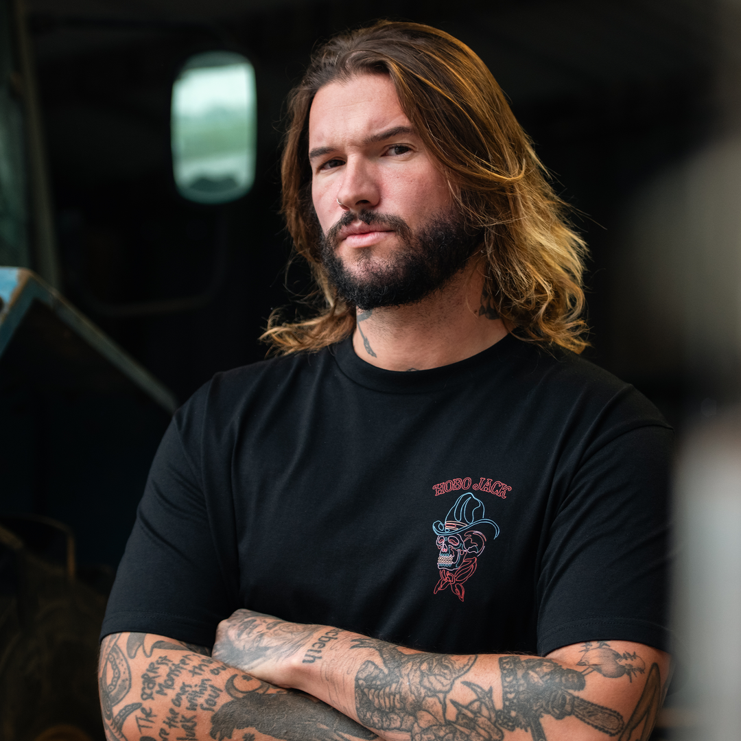 LONE BANDITS CLUB - BLACK T-SHIRT - NEW STAPLE