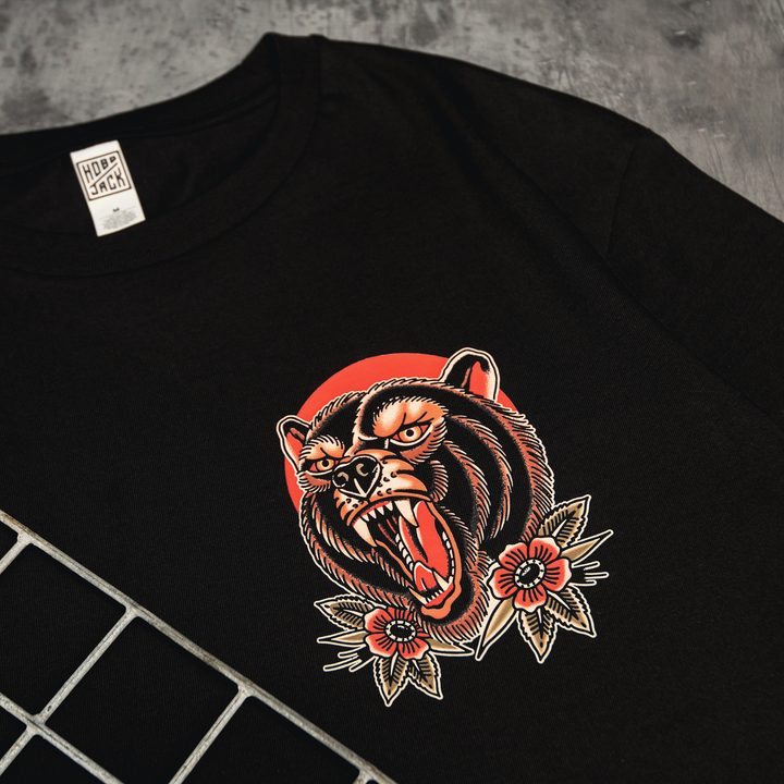 MAD JACK - BLACK POCKET T-SHIRT - NEW STAPLE