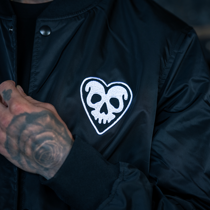 LOVE UNTIL DEATH COLLEGE BOMBER JACKET - LIMITED EDITION 1/20
