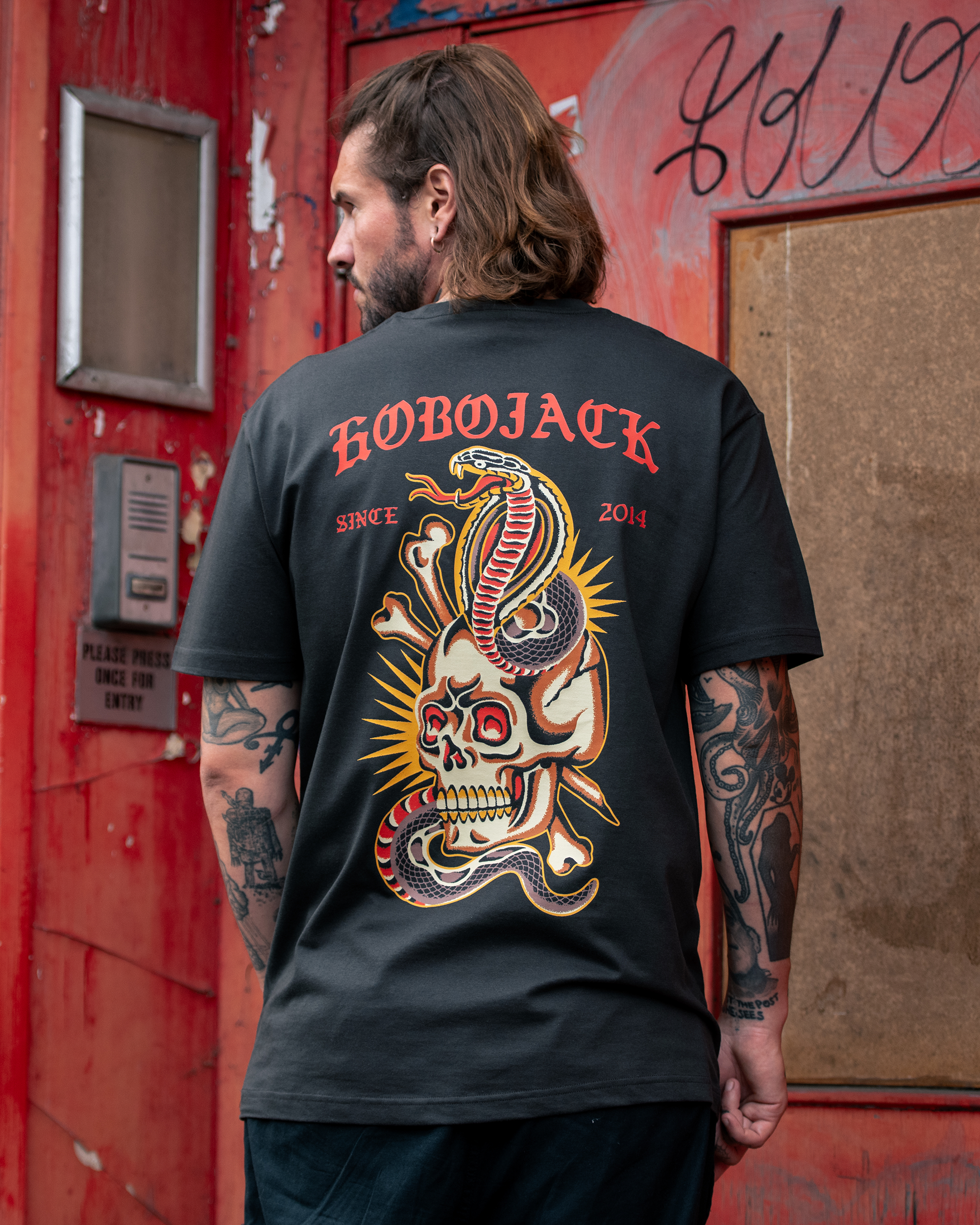 BONE CRUSHER - COAL T-SHIRT