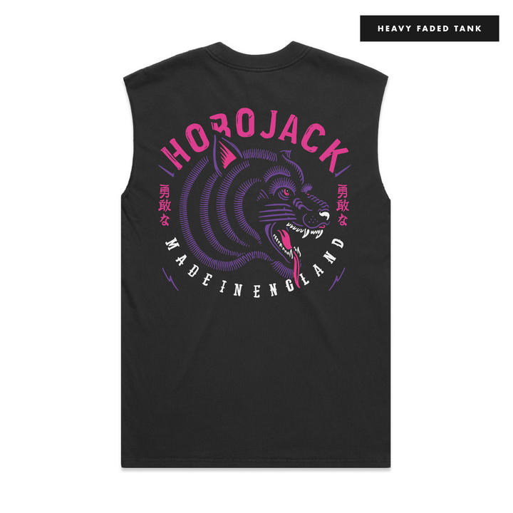 BRAVE WOLF - TANK - FADED BLACK - DELUXE HEAVY