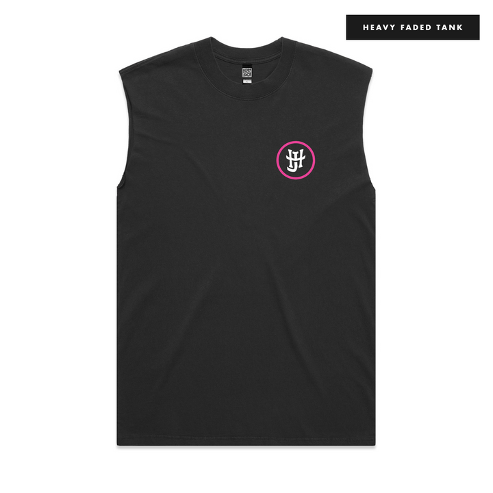BRAVE WOLF - TANK - FADED BLACK - DELUXE HEAVY
