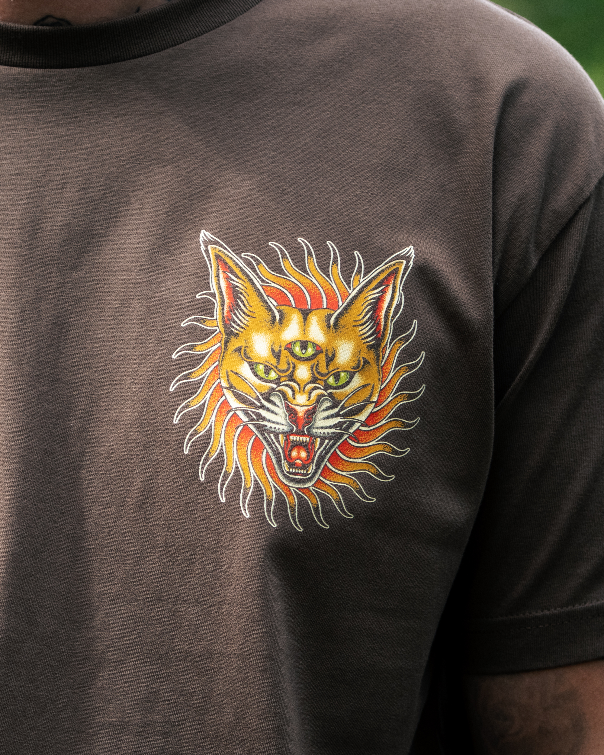 CARACAL - WALNUT T-SHIRT-4