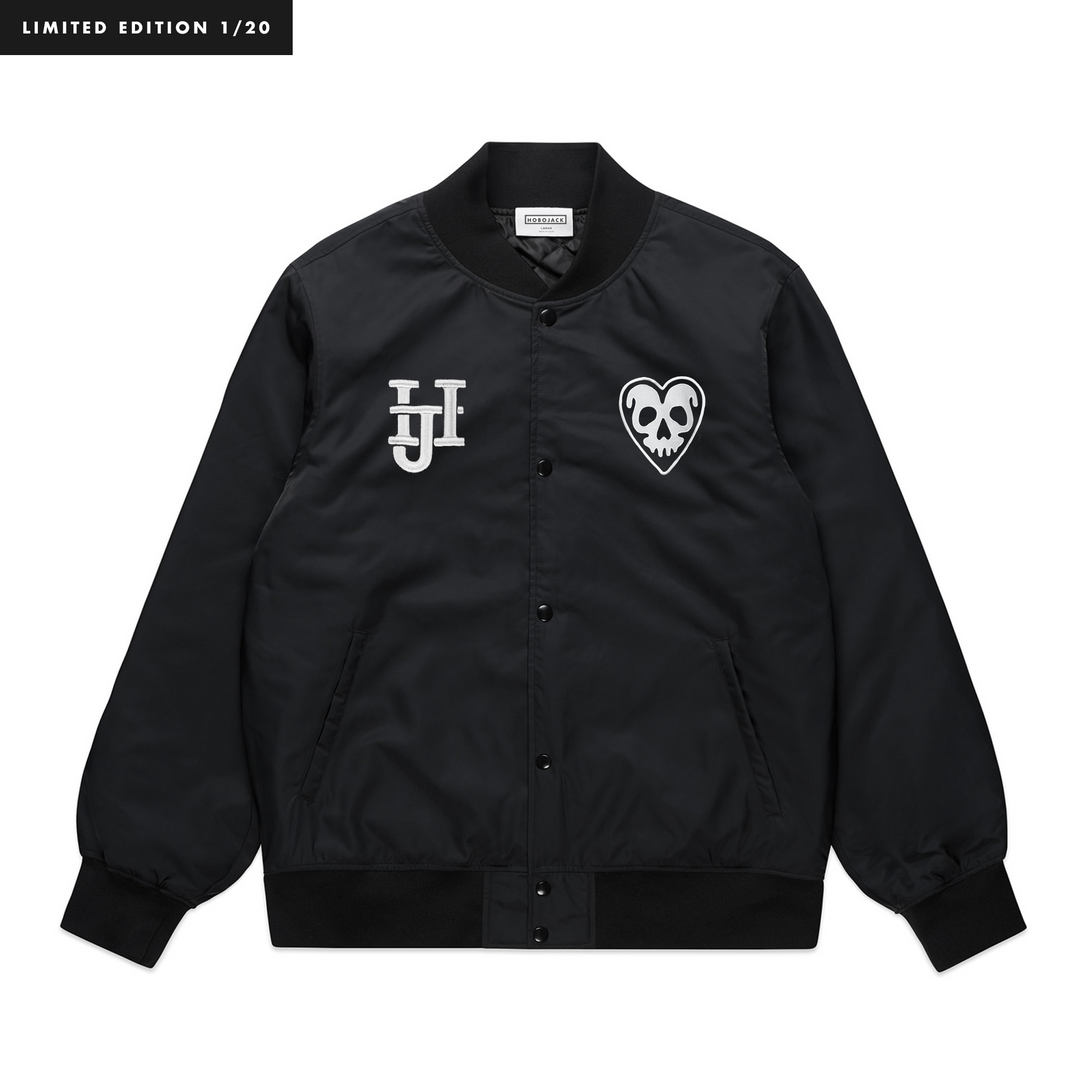LOVE UNTIL DEATH COLLEGE BOMBER JACKET - LIMITED EDITION 1/20