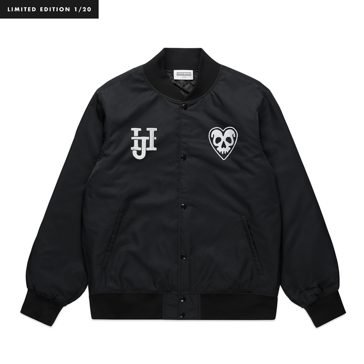 LOVE UNTIL DEATH COLLEGE BOMBER JACKET - LIMITED EDITION 1/20