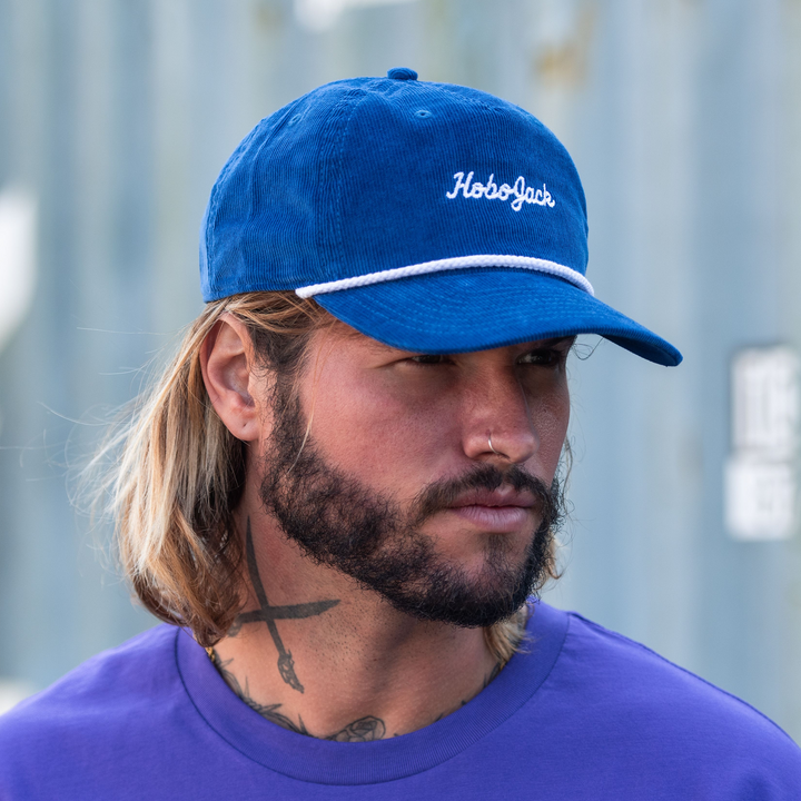 CORD ROPE CAP - ROYAL BLUE