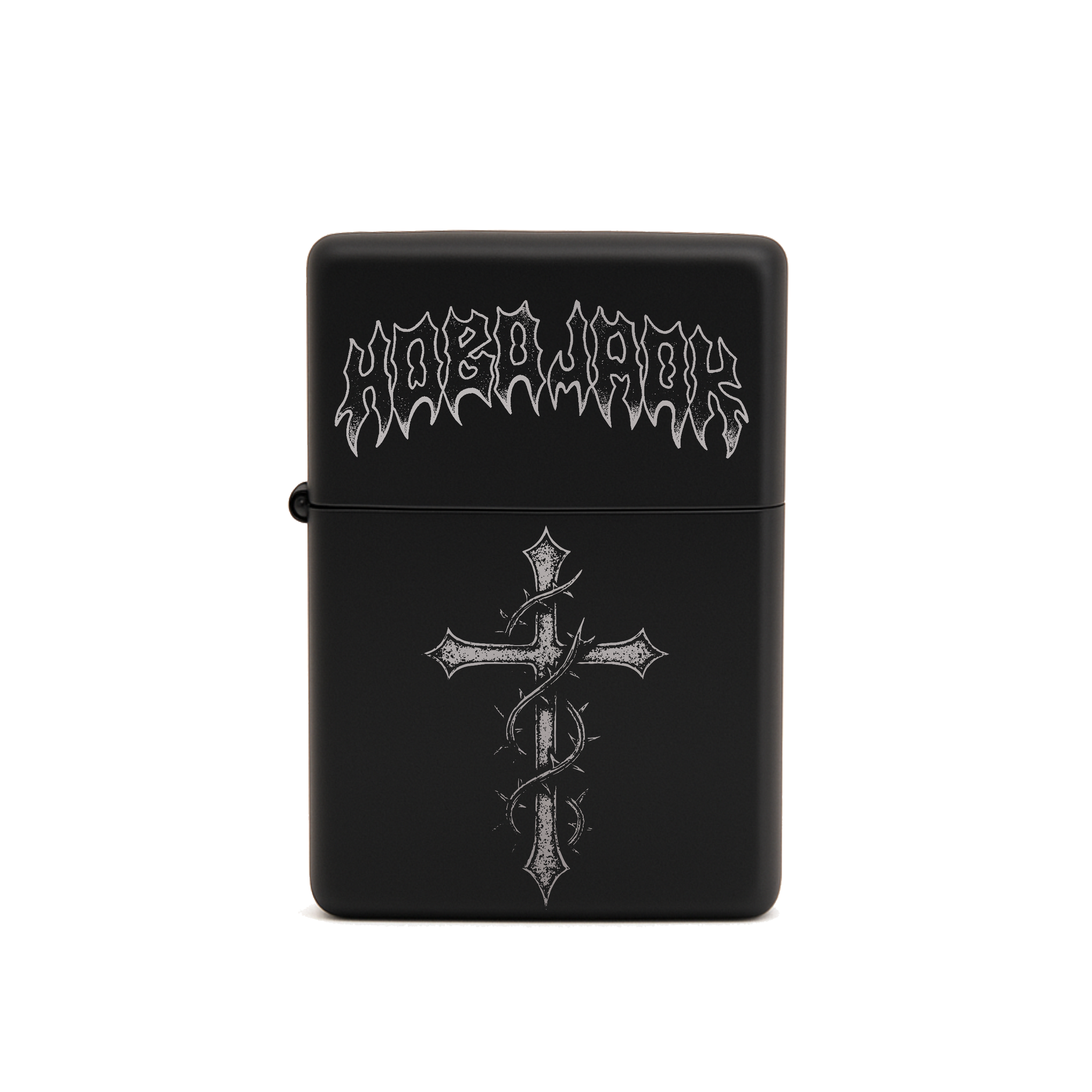 CROSS - MATTE BLACK METAL LIGHTER-1