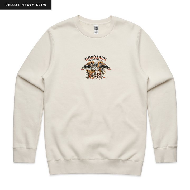 DEATHWING ECRU SWEATSHIRT - DELUXE HEAVY