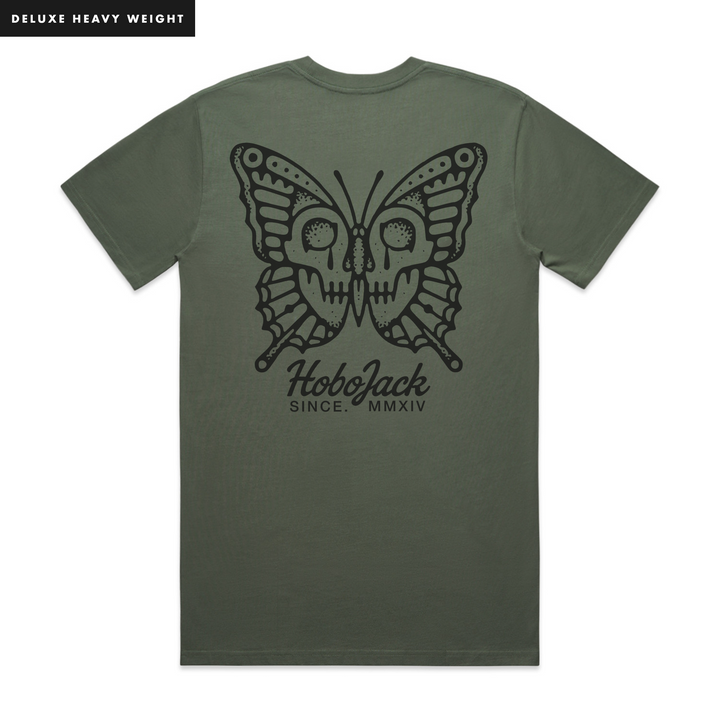 DEAD WINGS - FRONT & BACK - CYPRESS T-SHIRT - DELUXE HEAVY