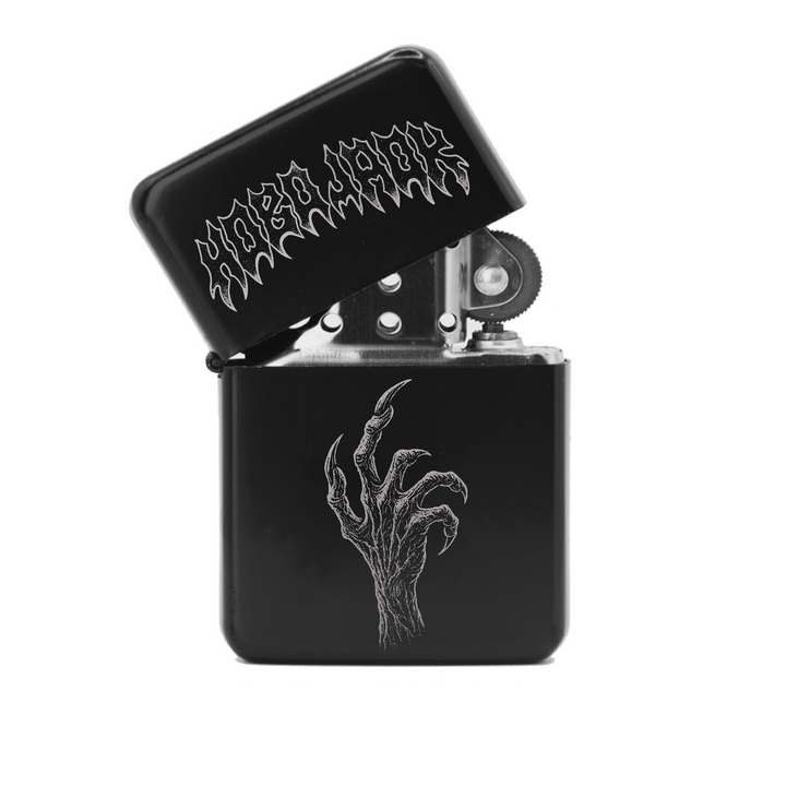 DEMON HAND - MATTE BLACK METAL LIGHTER
