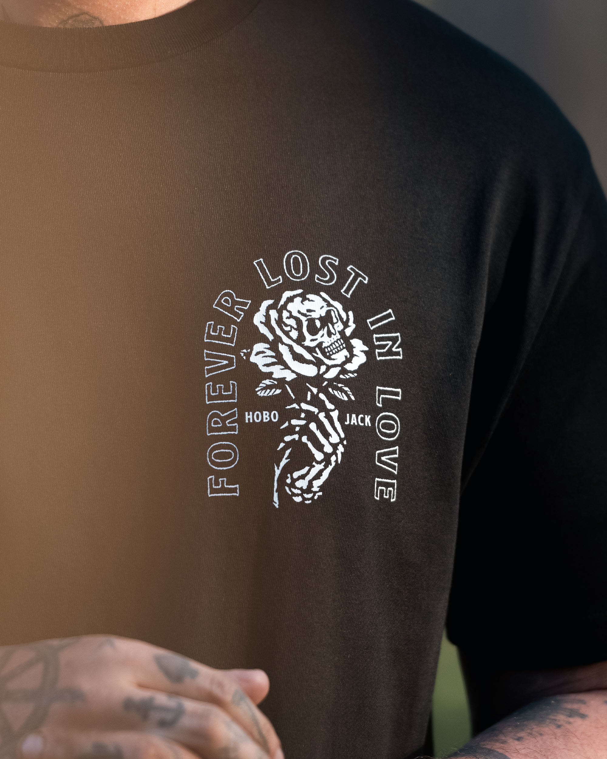 FOREVER LOST - BLACK T-SHIRT-4