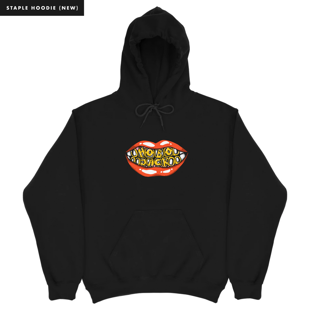 GRILLZ - BLACK HOODIE - NEW STAPLE