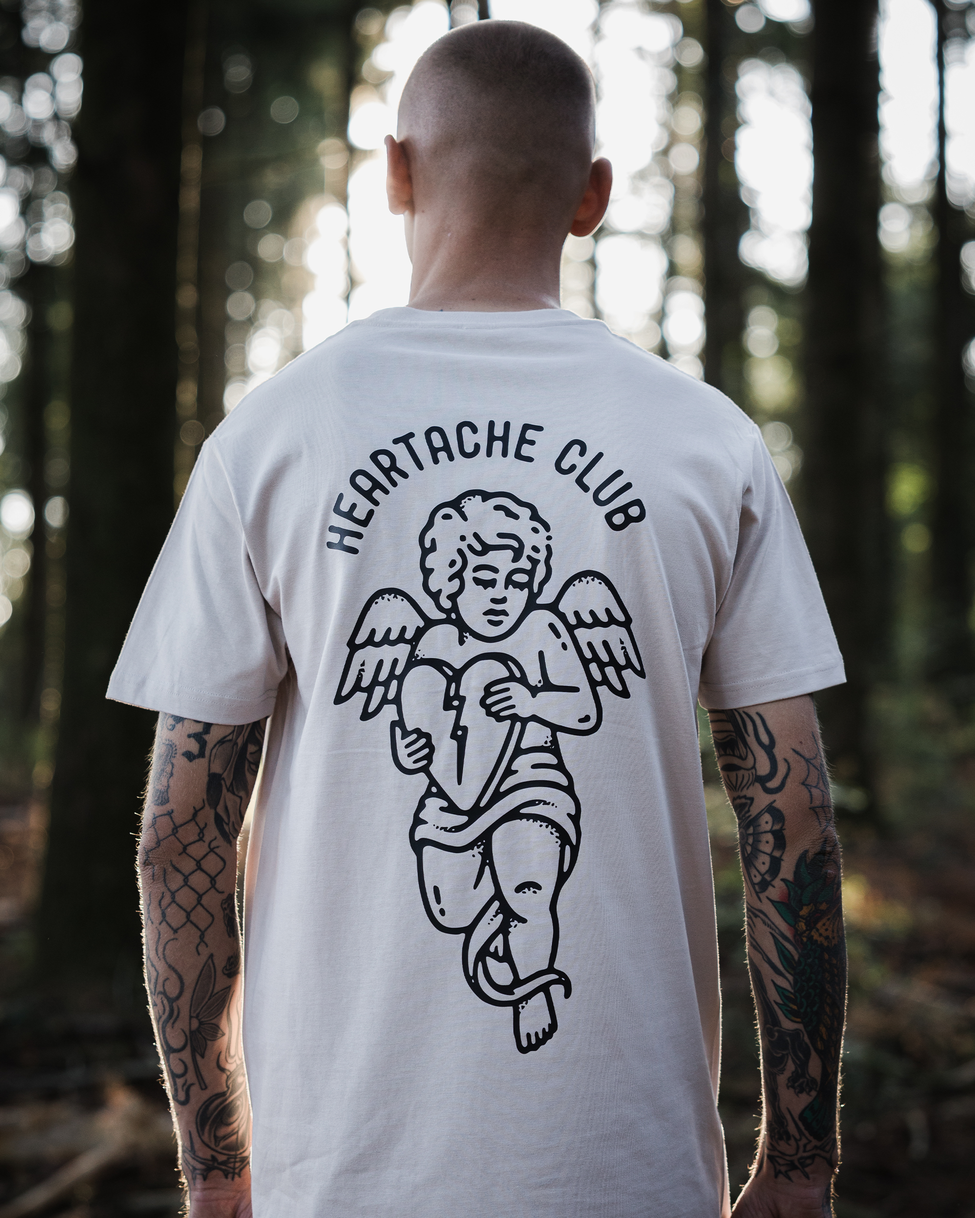 HEARTACHE - BONE T-SHIRT-5