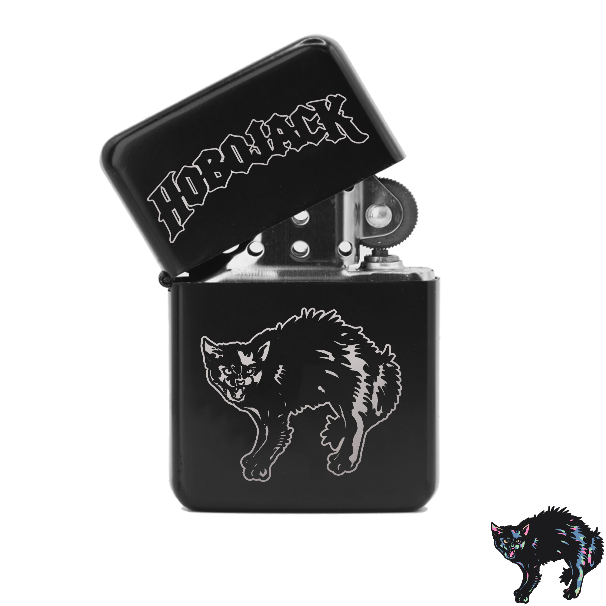 13 LIVES - MATTE BLACK METAL LIGHTER