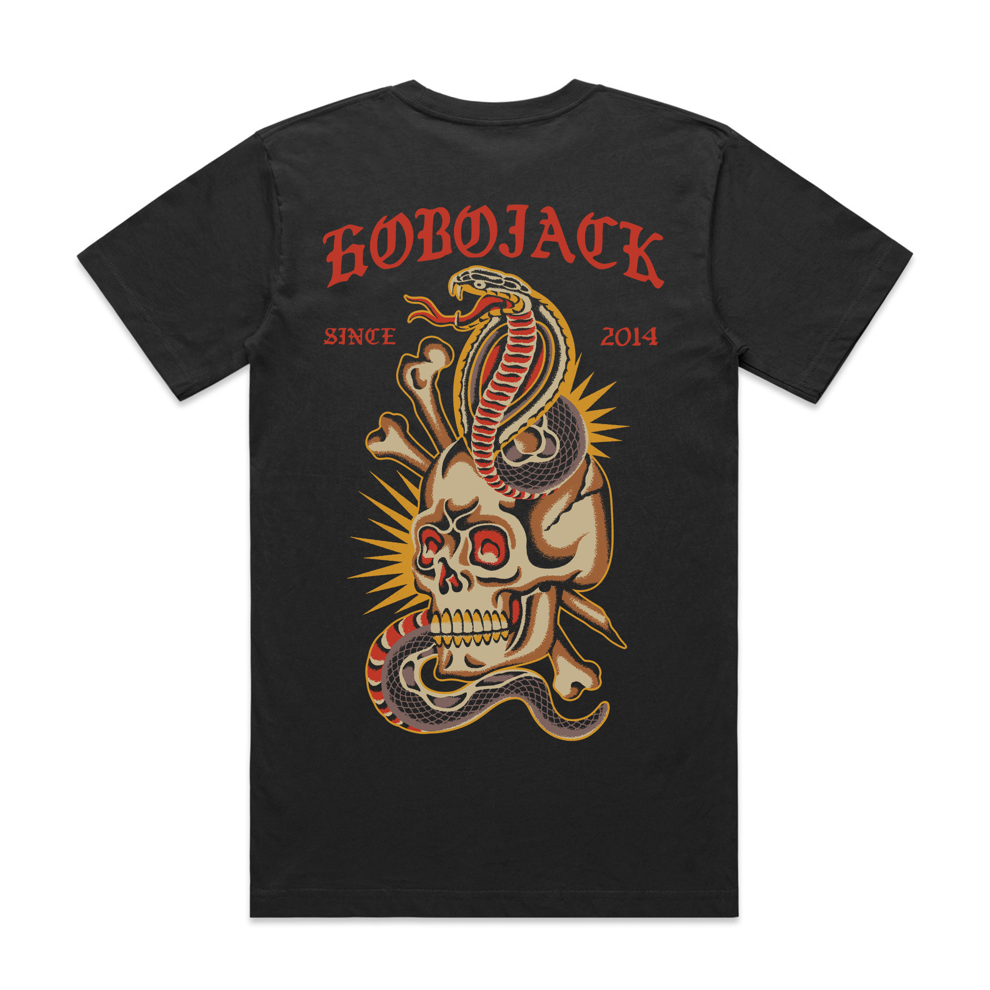 BONE CRUSHER - COAL T-SHIRT