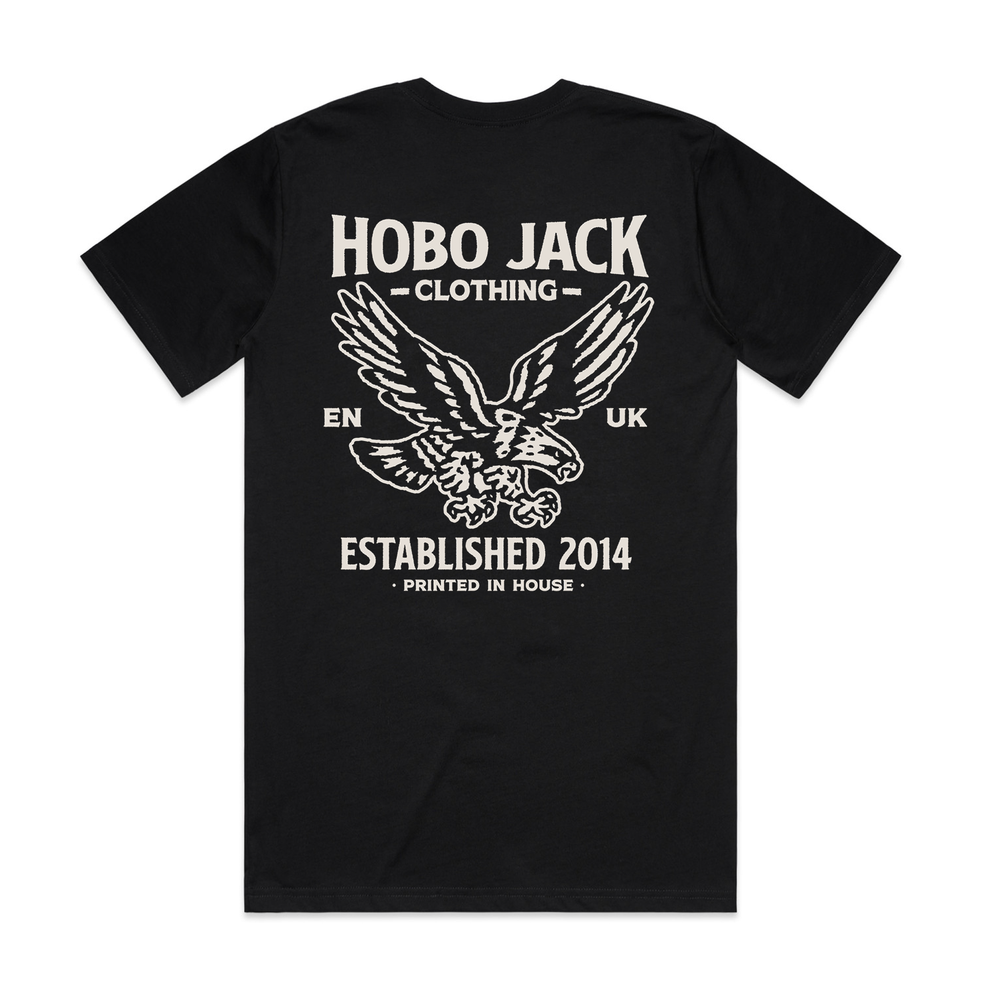 BORN FREE - BLACK T-SHIRT