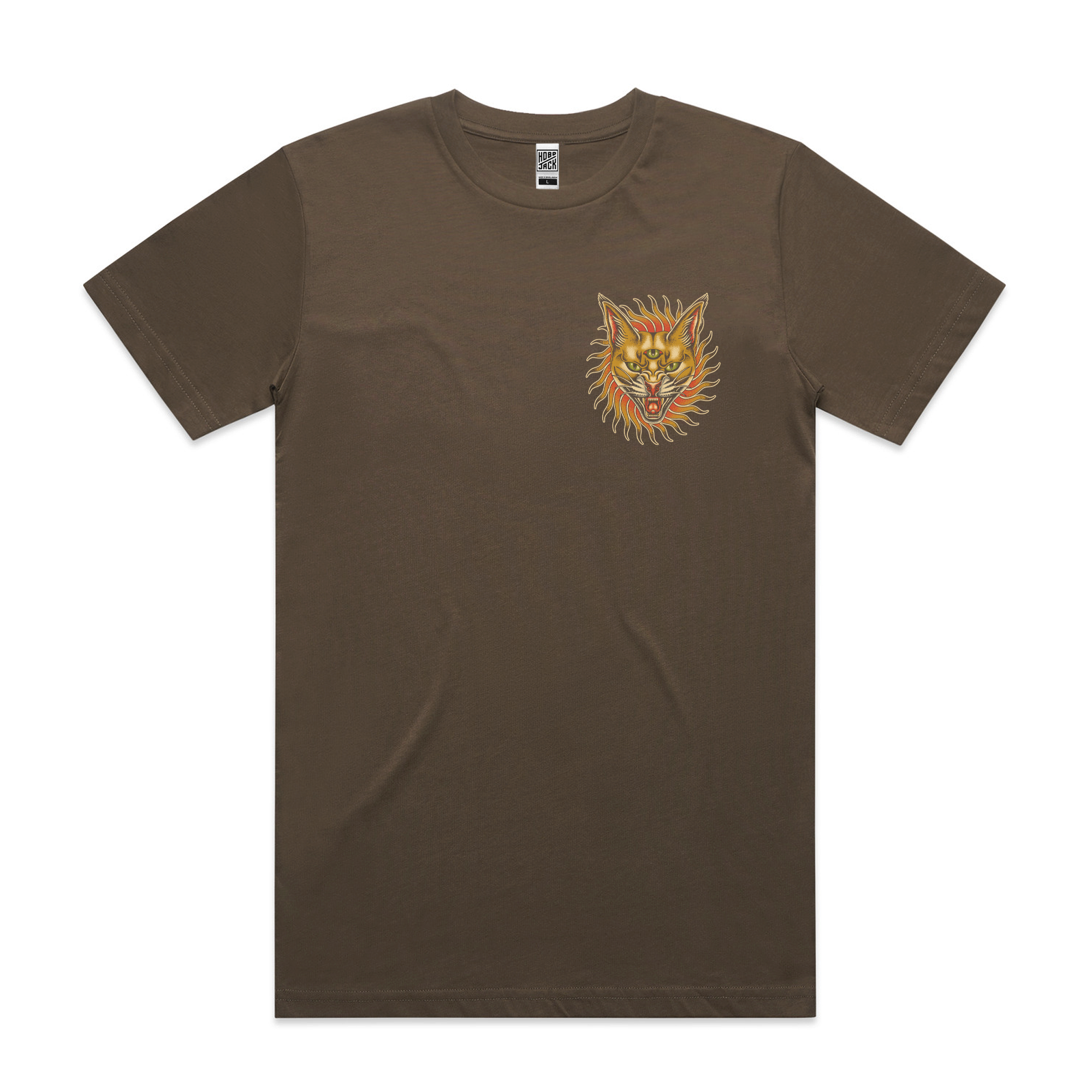 CARACAL - WALNUT T-SHIRT-3