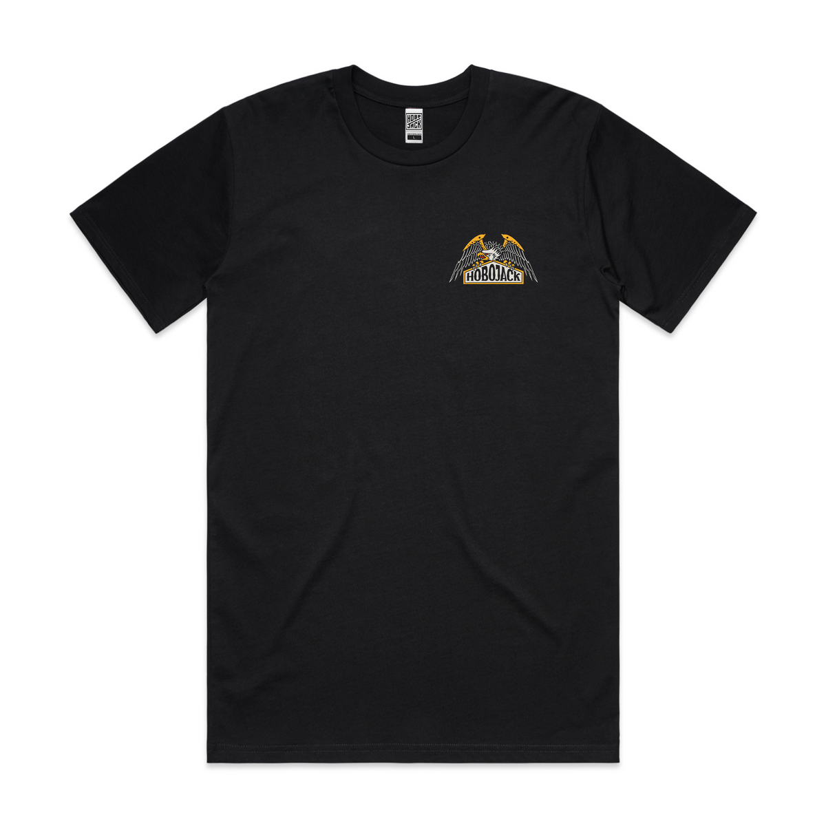 EAGLE CREST - BLACK POCKET T-SHIRT
