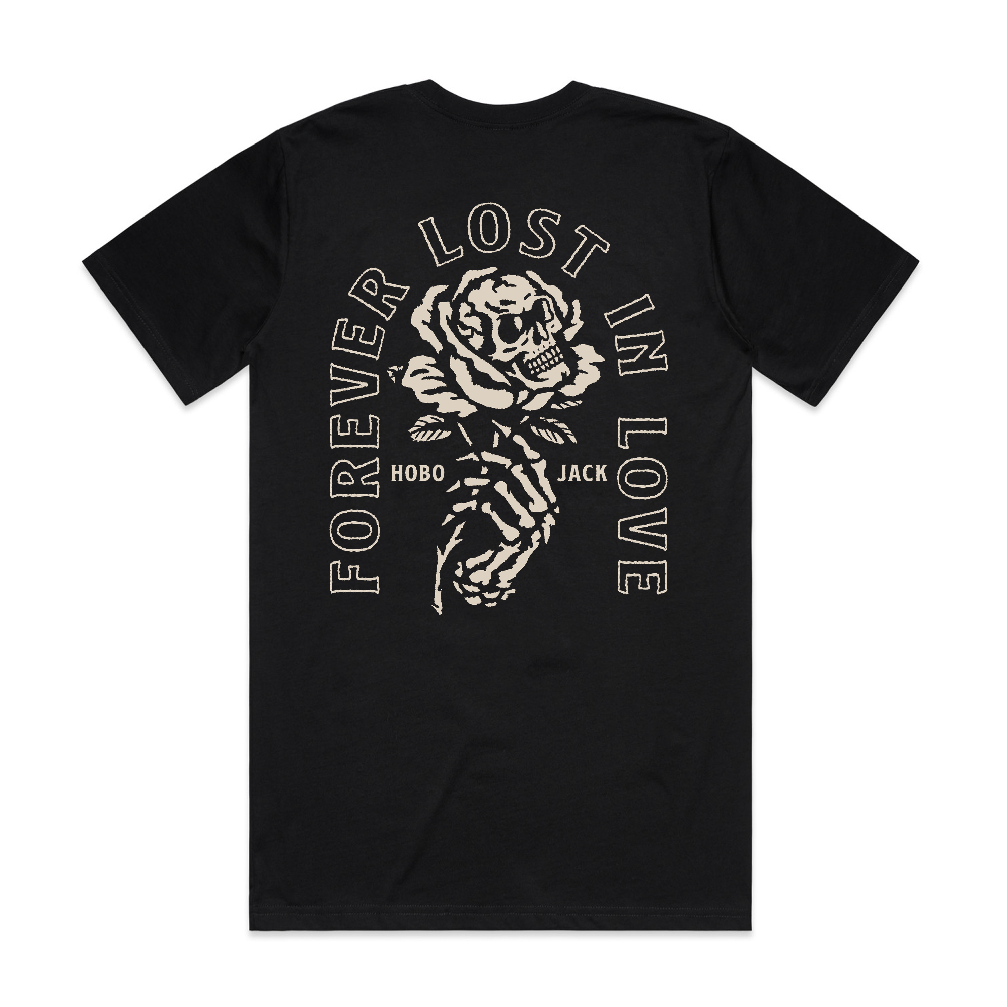 FOREVER LOST - BLACK T-SHIRT