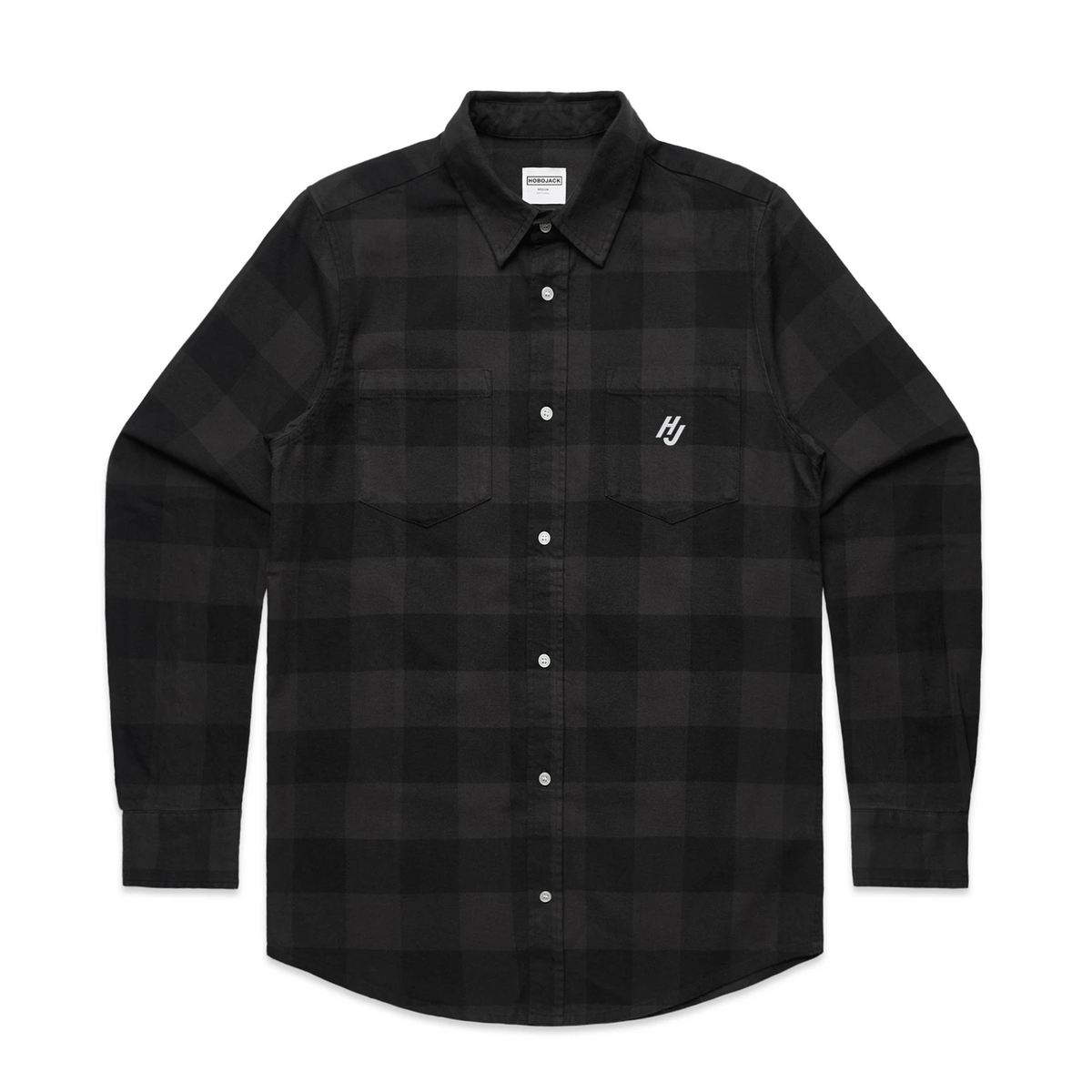 HJ MONOGRAM FLANNEL SHIRT - DELUXE-1