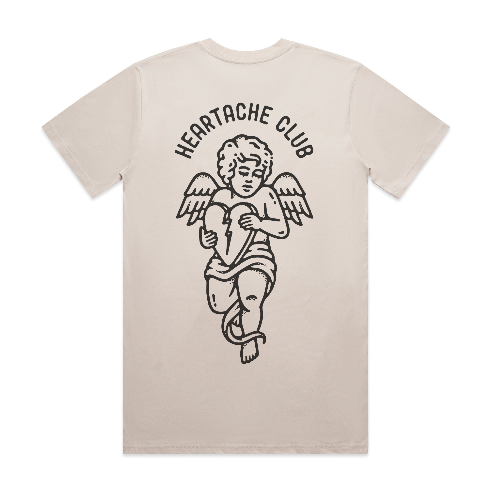 HEARTACHE - BONE T-SHIRT-1
