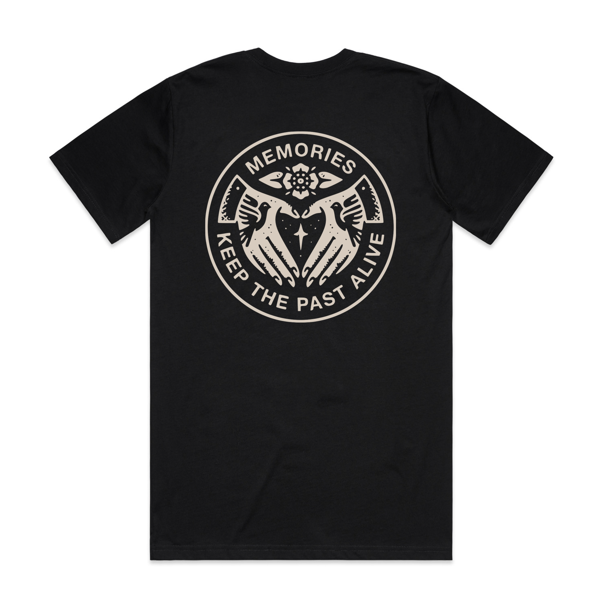 MEMORIES - BLACK T-SHIRT-1