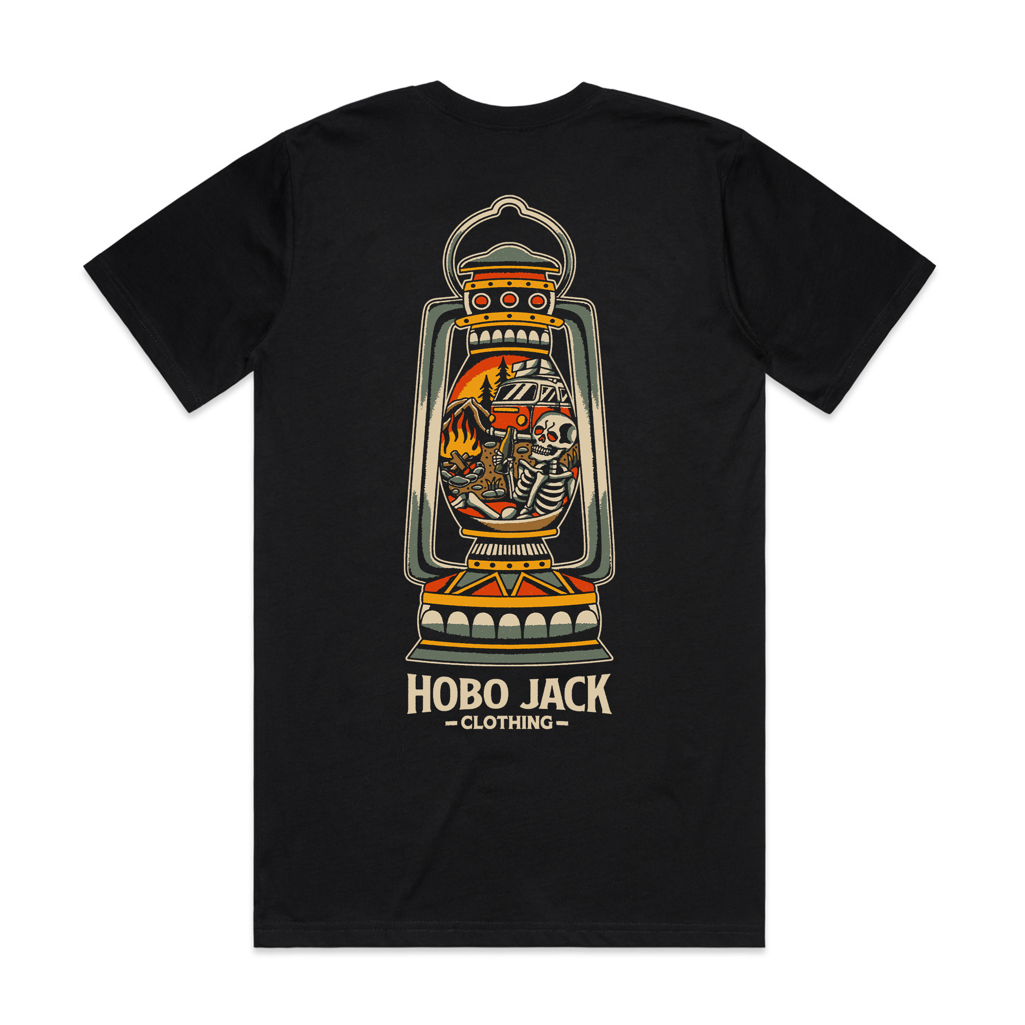 NOMAD JACK - BLACK T-SHIRT-1