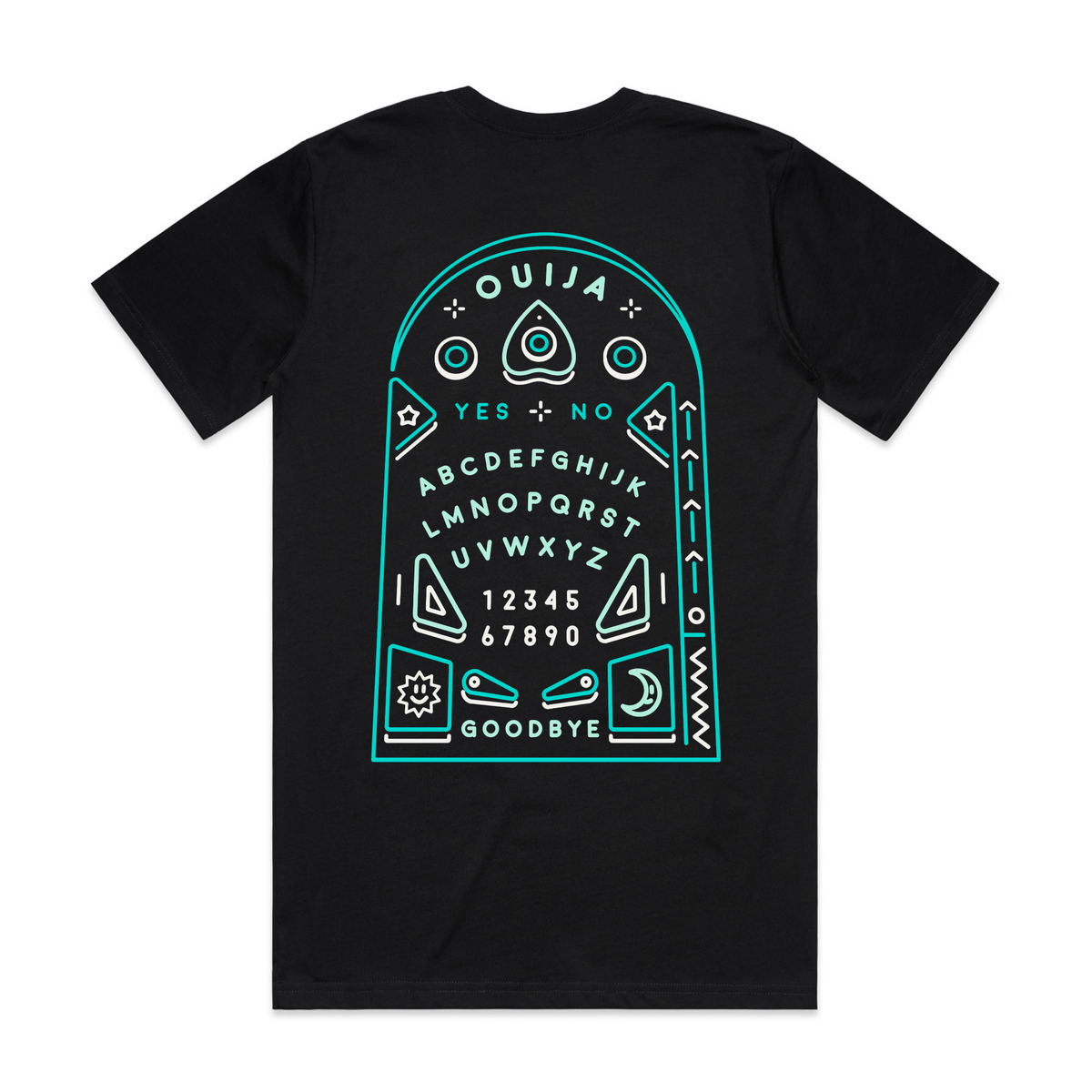 OUIJA PINBALL - BLACK T-SHIRT