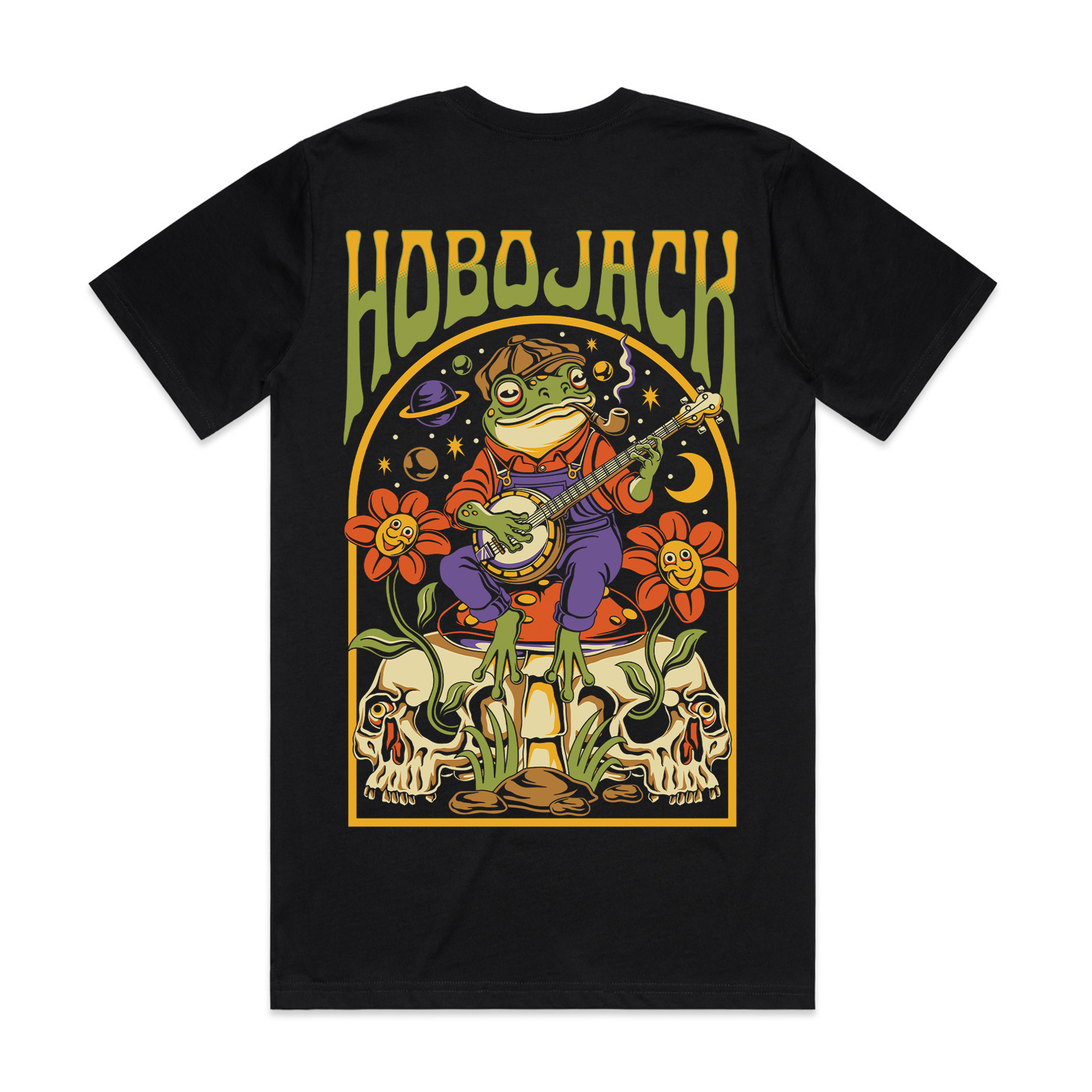 PIPE DREAM - BLACK T-SHIRT-1