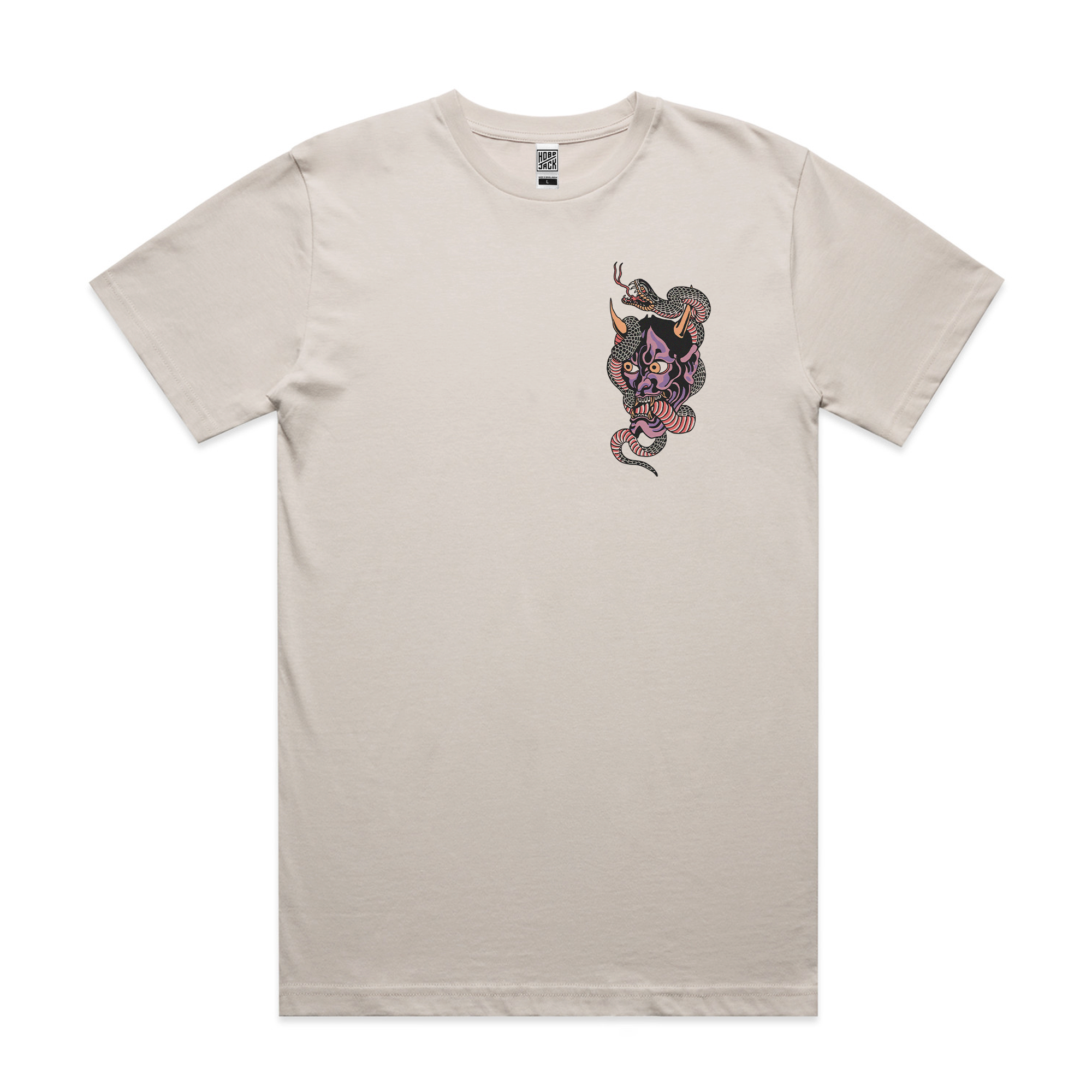 SERPENT+SIN - BONE POCKET T-SHIRT
