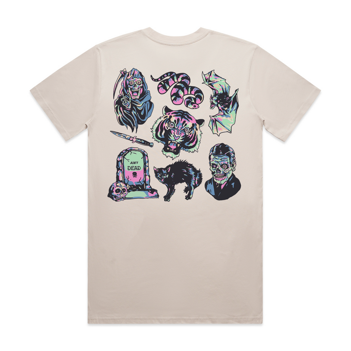 GRAVE SHIFT - BONE T-SHIRT