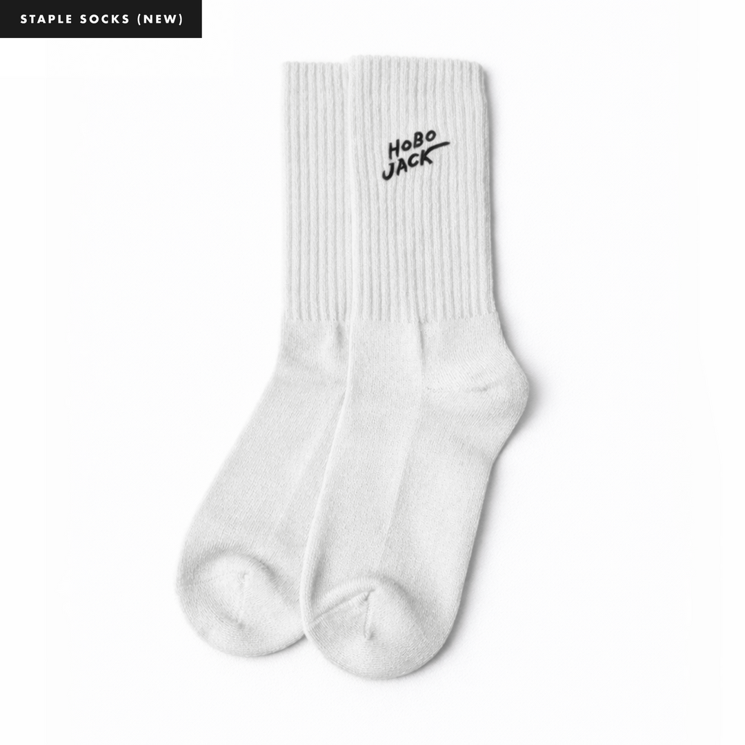 STAPLE SOCKS - WHITE
