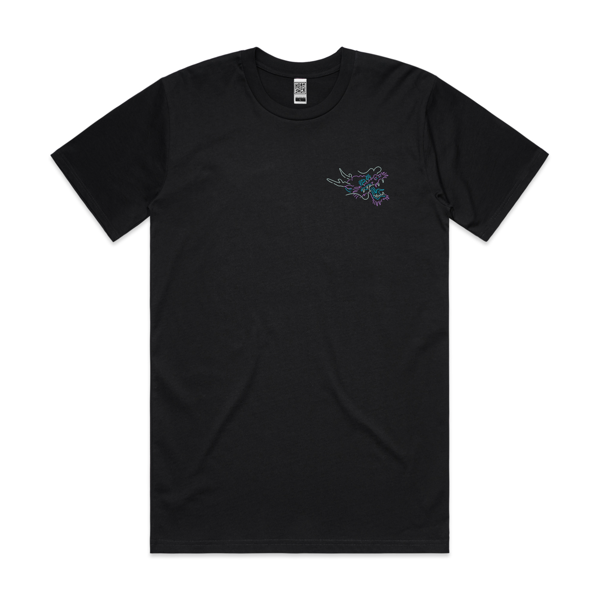 TOKYO NIGHTS - BLACK T-SHIRT