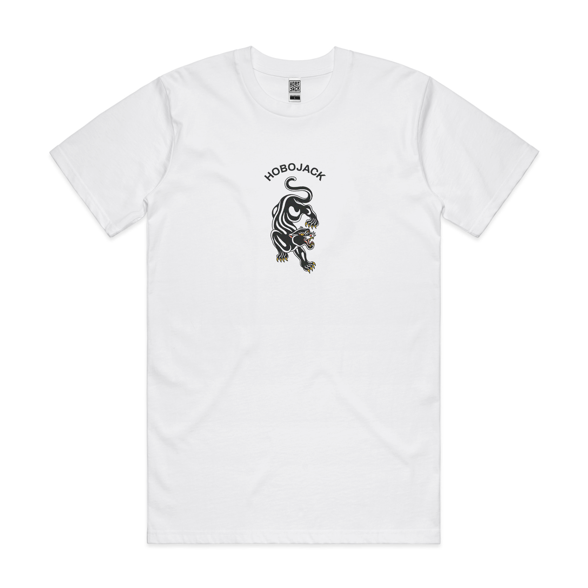 TRAD PANTHER - WHITE T-SHIRT