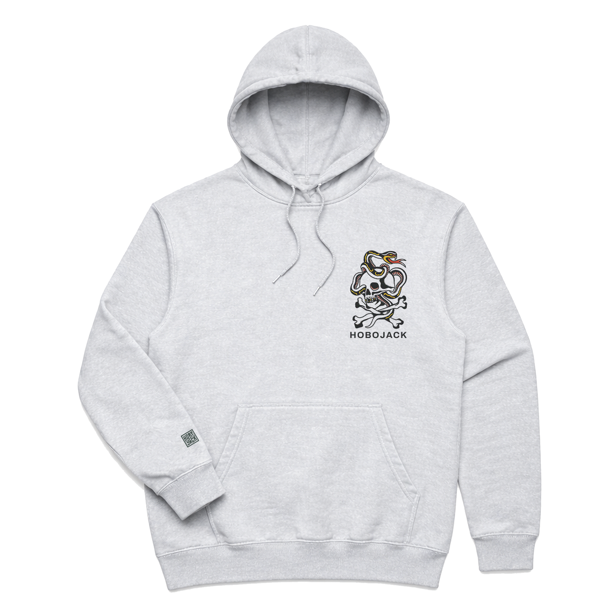 VENOM+BONE HOODIE - ASH GREY