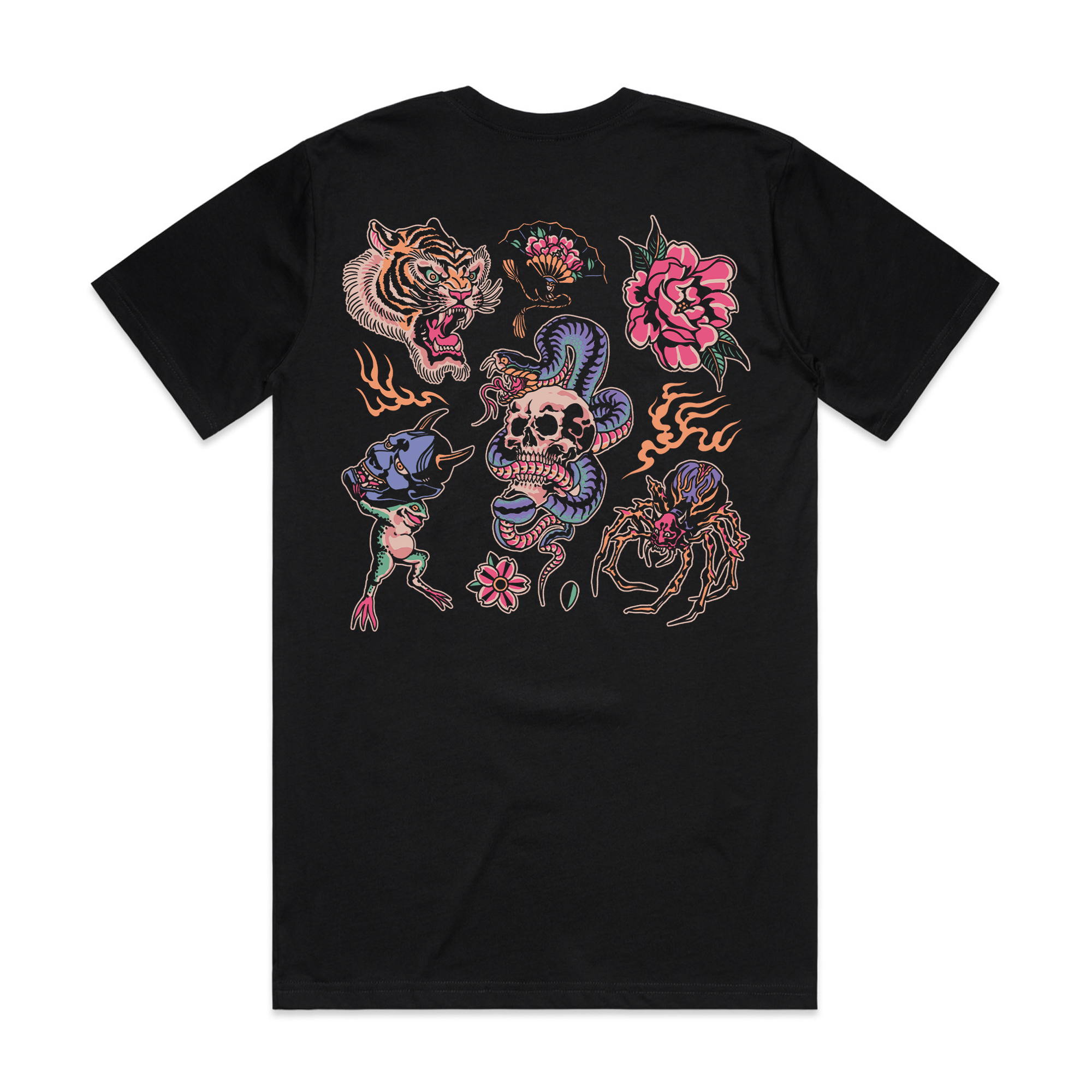 BLOOM & DOOM - BLACK T-SHIRT - NEW STAPLE