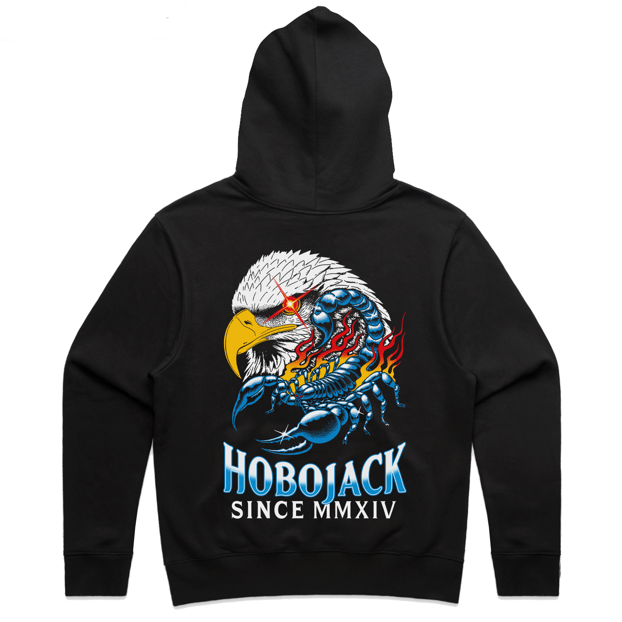 DESERT EAGLE DELUXE HOODIE - BLACK