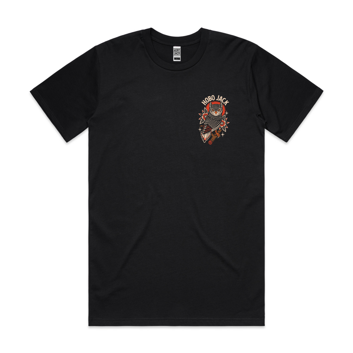 DUSK+FEATHER - BLACK T-SHIRT-2