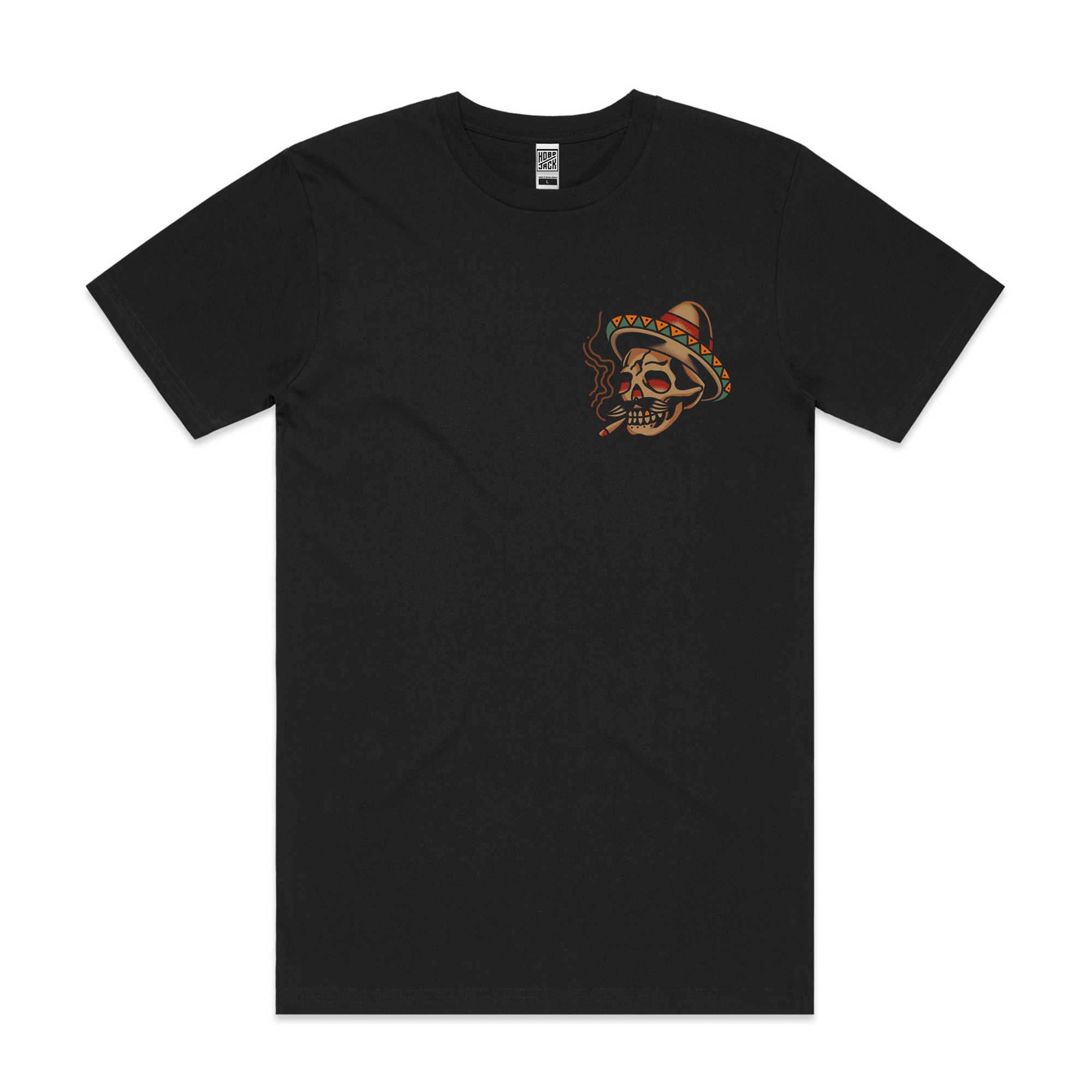 EL PAPI - BLACK POCKET T-SHIRT