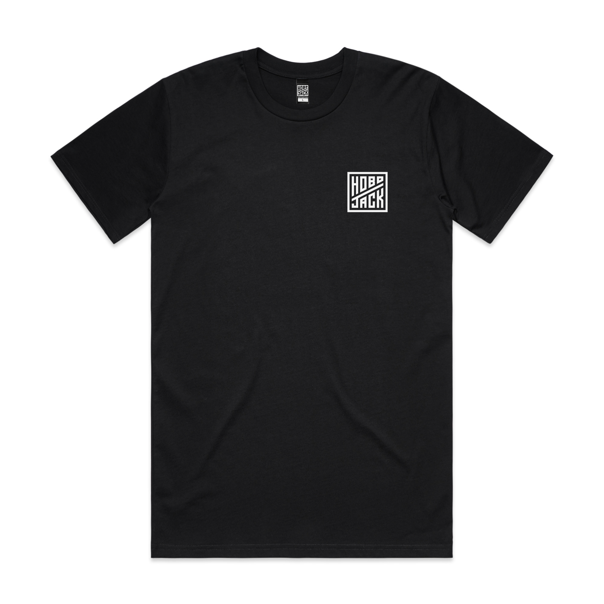 DELUXE LOGO - BLACK T-SHIRT