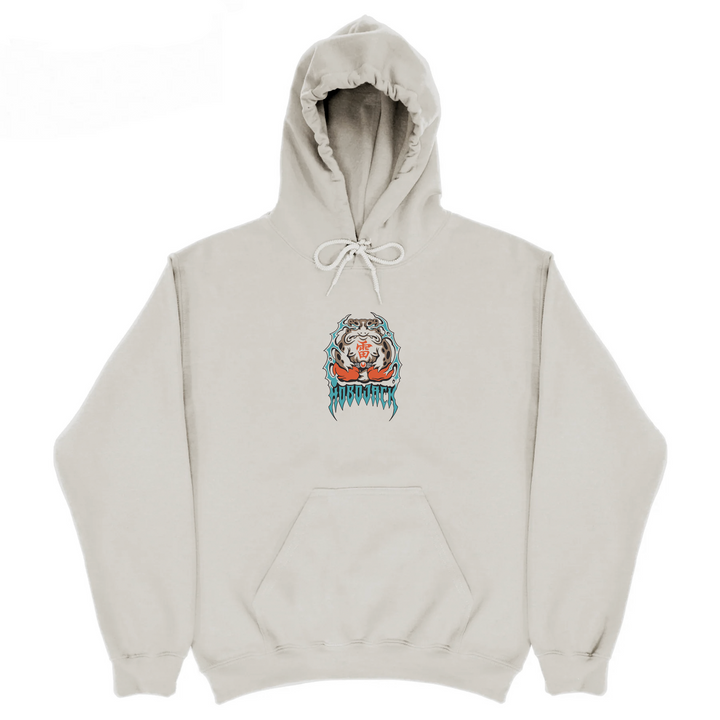 FROG OF WAR DELUXE HOODIE - BONE