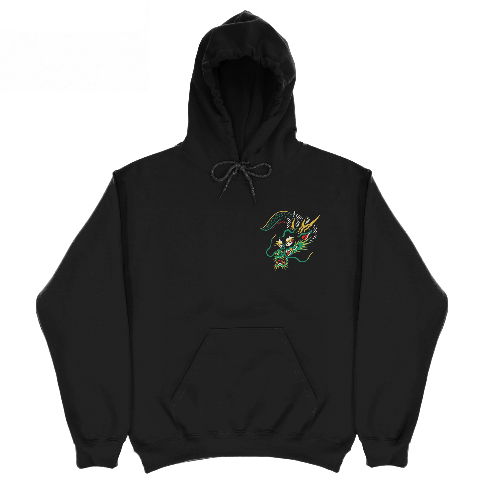 HITOSHĪ DELUXE HOODIE - BLACK