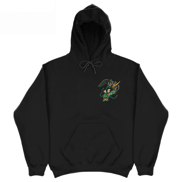 HITOSHĪ DELUXE HOODIE - BLACK