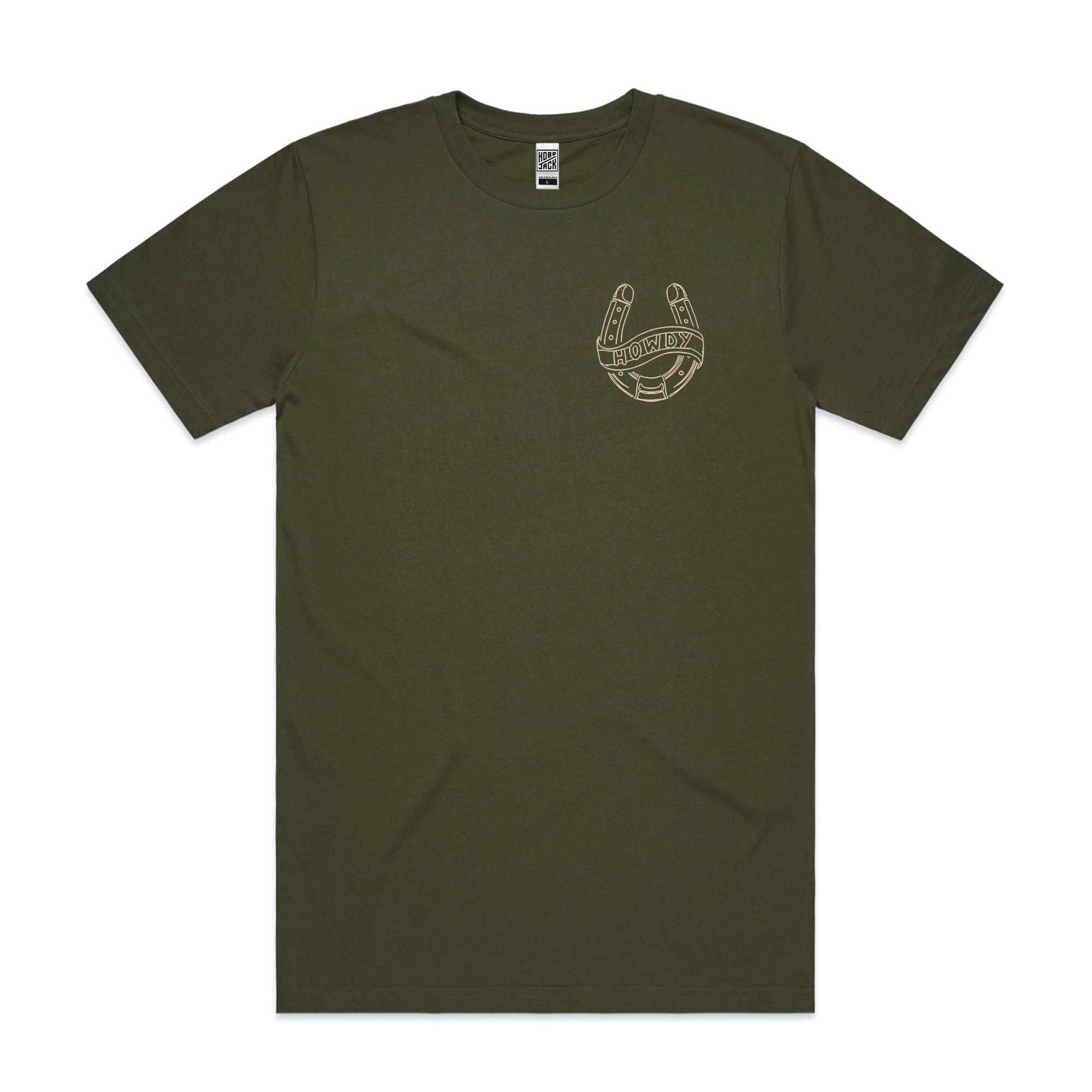 HOWDY - MILITARY POCKET T-SHIRT
